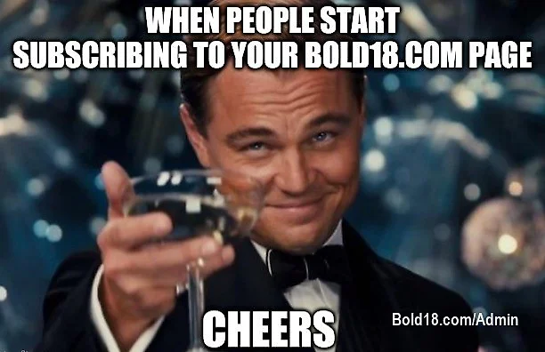 How we feel when we see creators succeeding. Cheers!