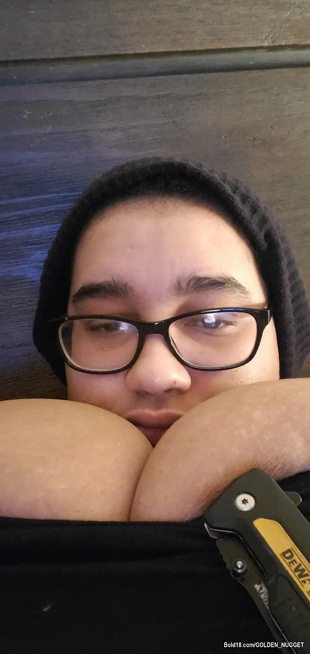 Being silly with my tits 😊