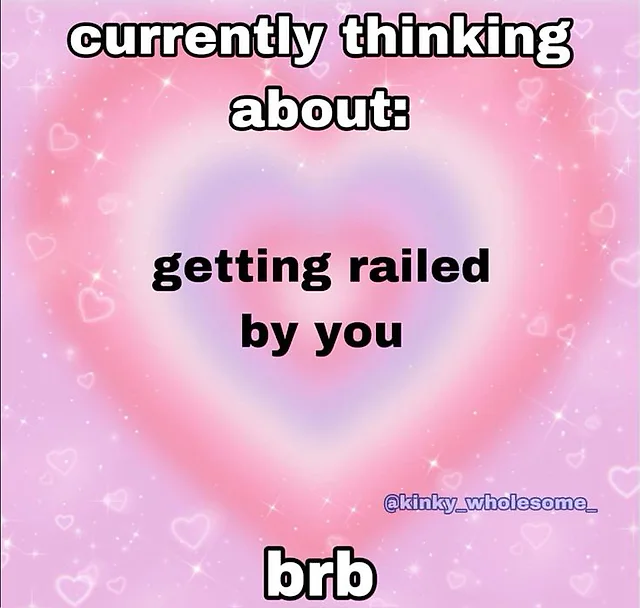A set of cute but kinky memes